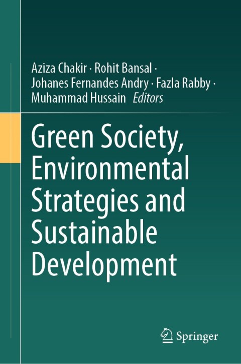 Cover image for book Green Society, Environmental Strategies and Sustainable Development