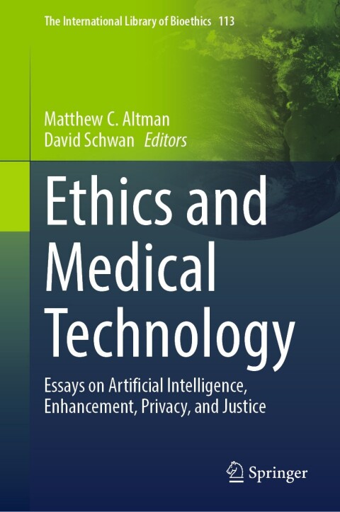 Cover image for book Ethics and Medical Technology