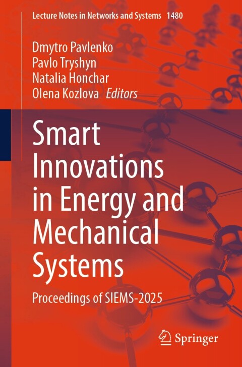Cover image for book Smart Innovations in Energy and Mechanical Systems