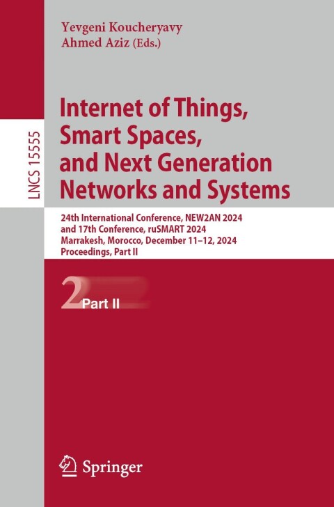 Cover image for book Internet of Things, Smart Spaces, and Next Generation Networks and Systems