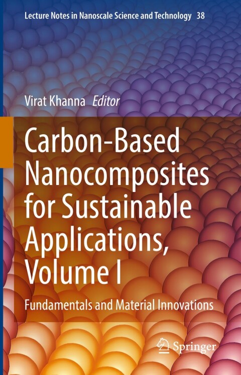 Cover image for book Carbon-Based Nanocomposites for Sustainable Applications, Volume I