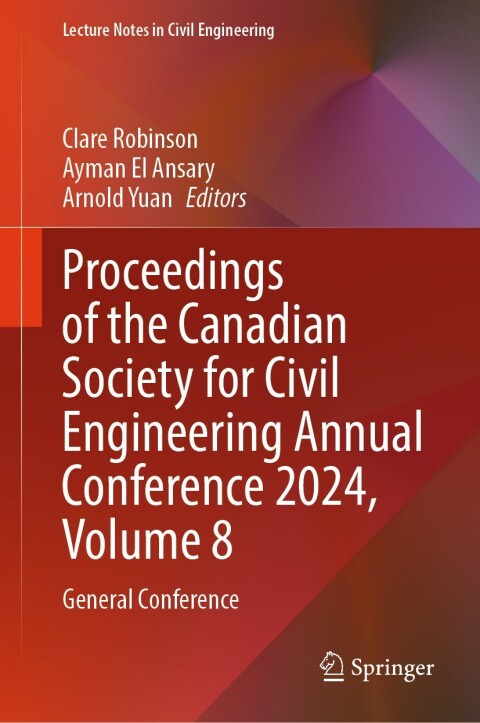 Cover image for book Proceedings of the Canadian Society for Civil Engineering Annual Conference 2024, Volume 8