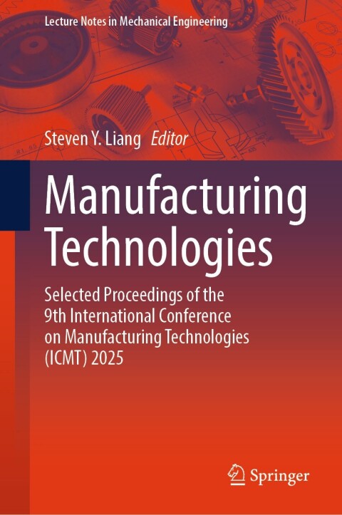 Cover image for book Manufacturing Technologies