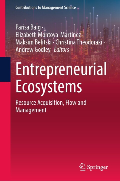 Cover image for book Entrepreneurial Ecosystems