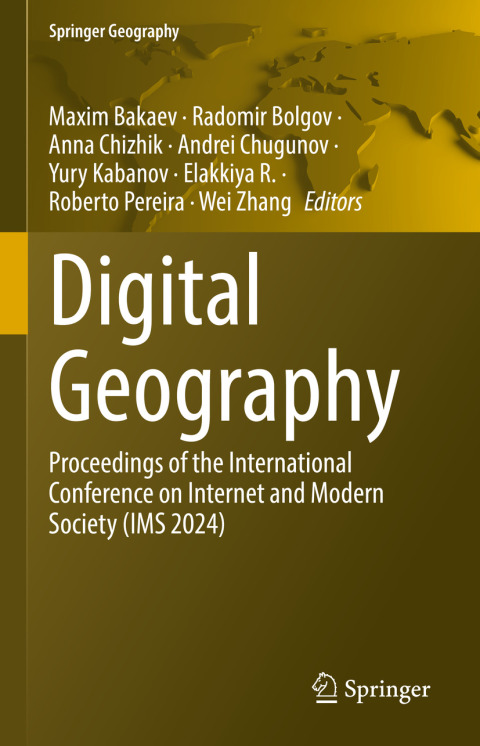 Cover image for book Digital Geography