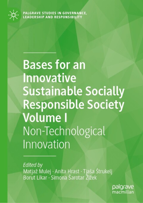 Cover image for book Bases for an Innovative Sustainable Socially Responsible Society Volume I