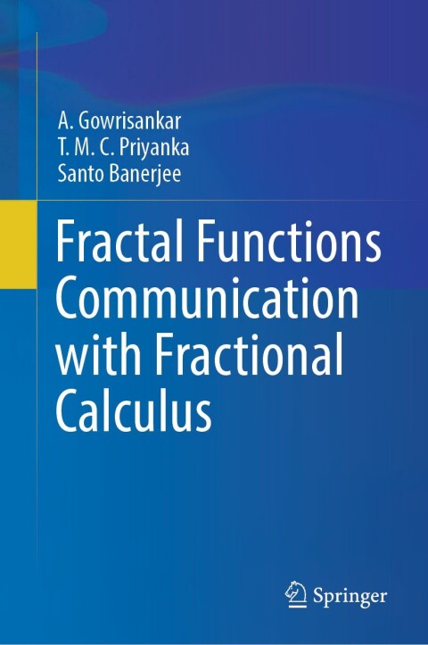 Cover image for book Fractal Functions Communication with Fractional Calculus