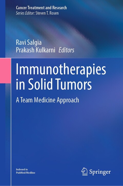 Cover image for book Immunotherapies in Solid Tumors