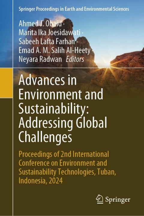 Cover image for book Advances in Environment and Sustainability: Addressing Global Challenges