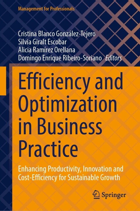 Cover image for book Efficiency and Optimization in Business Practice