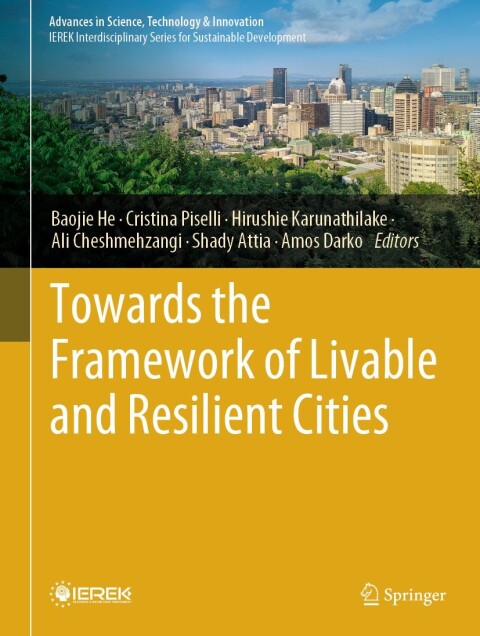 Cover image for book Towards the Framework of Livable and Resilient Cities
