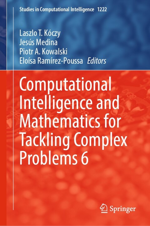 Cover image for book Computational Intelligence and Mathematics for Tackling Complex Problems 6