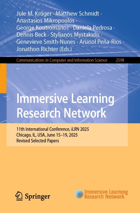 Cover image for book Immersive Learning Research Network