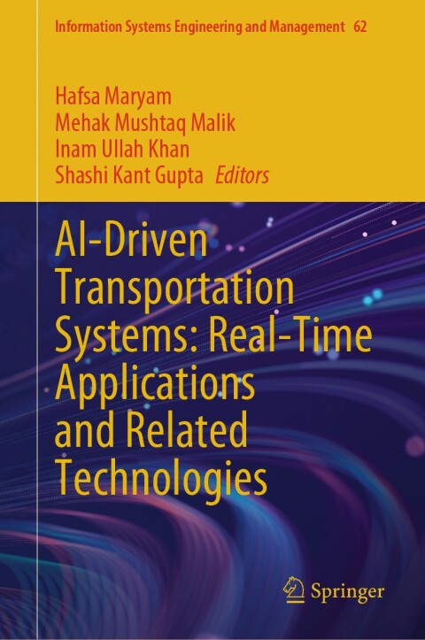 Cover image for book AI-Driven Transportation Systems: Real-Time Applications and Related Technologies