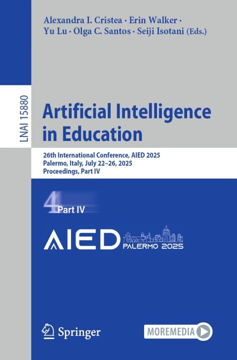 Cover image for book Artificial Intelligence in Education
