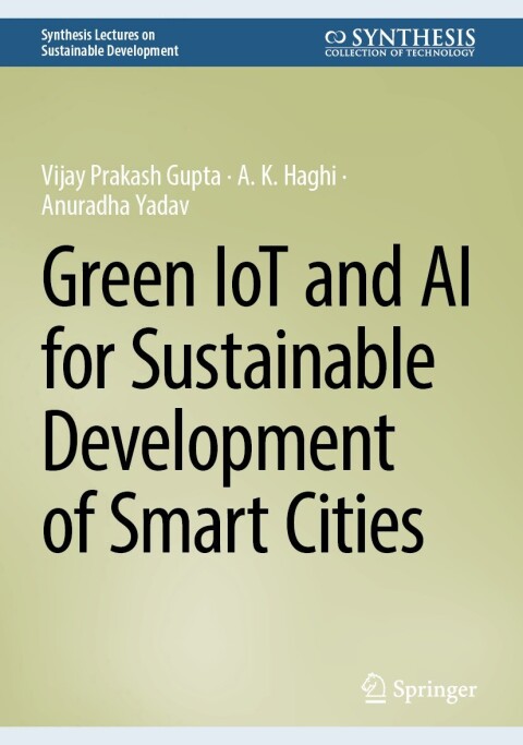 Cover image for book Green IoT and AI for Sustainable Development of Smart Cities