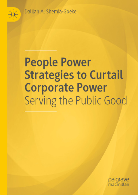 Cover image for book People Power Strategies to Curtail Corporate Power