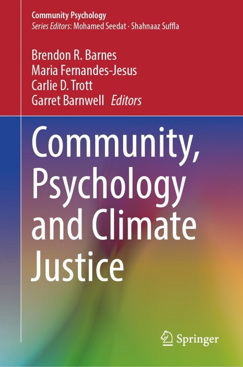Cover image for book Community, Psychology and Climate Justice
