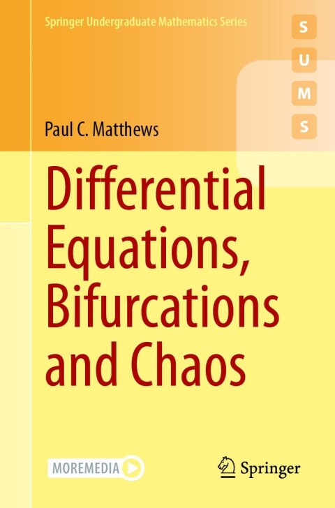 Cover image for book Differential Equations, Bifurcations and Chaos