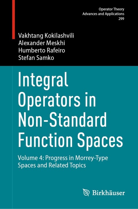 Cover image for book Integral Operators in Non-Standard Function Spaces