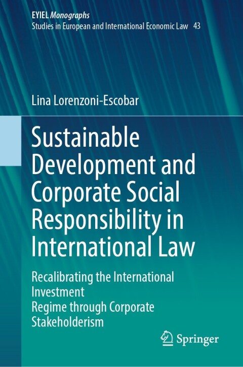 Cover image for book Sustainable Development and Corporate Social Responsibility in International Law