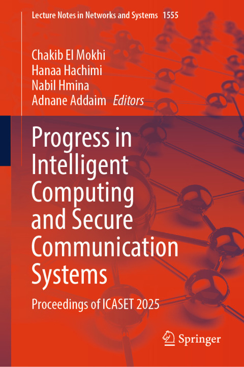 Cover image for book Progress in Intelligent Computing and Secure Communication Systems
