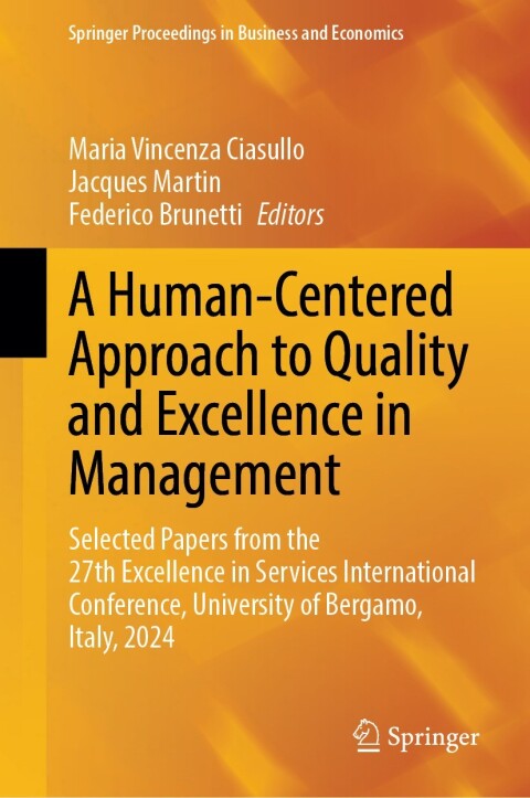 Cover image for book A Human-Centered Approach to Quality and Excellence in Management