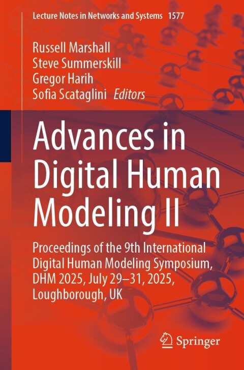 Cover image for book Advances in Digital Human Modeling II