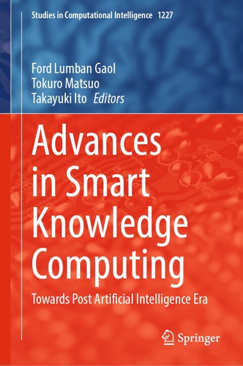 Cover image for book Advances in Smart Knowledge Computing