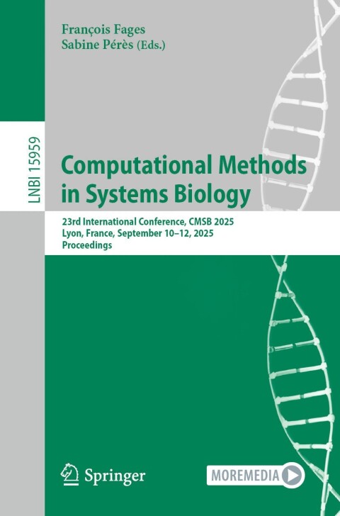 Cover image for book Computational Methods in Systems Biology