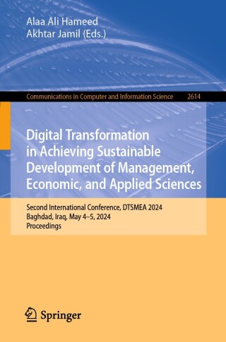 Digital Transformation in Achieving Sustainable Development of Management, Economic, and Applied Sciences