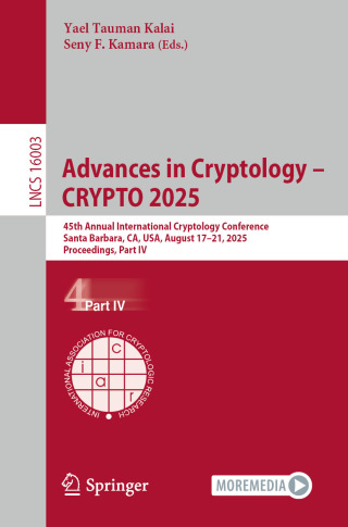 Advances in Cryptology – CRYPTO 2025