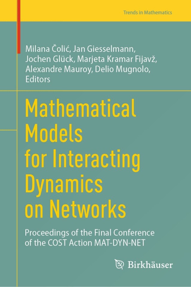 Mathematical Models for Interacting Dynamics on Networks