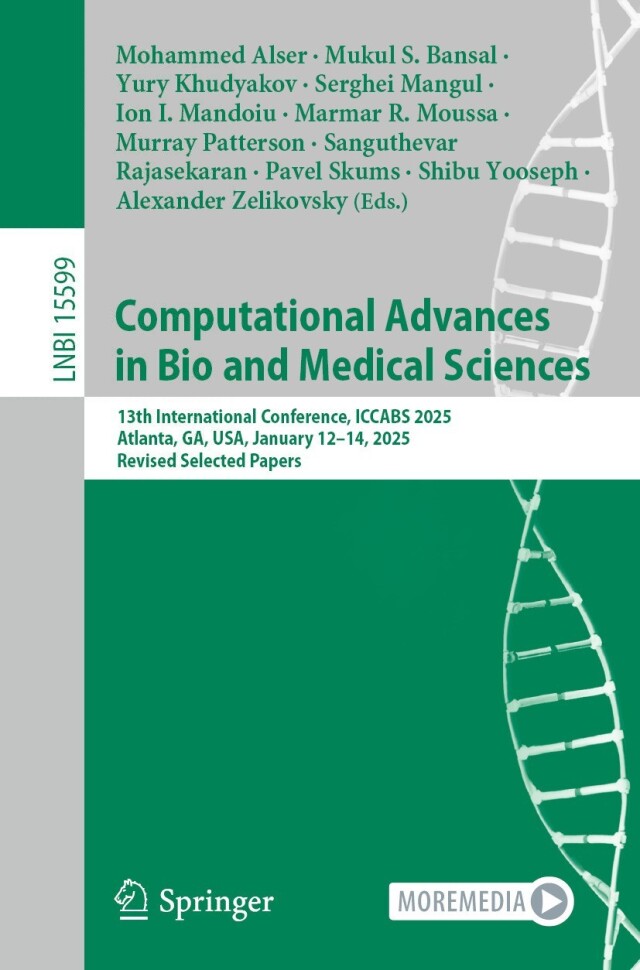Computational Advances in Bio and Medical Sciences