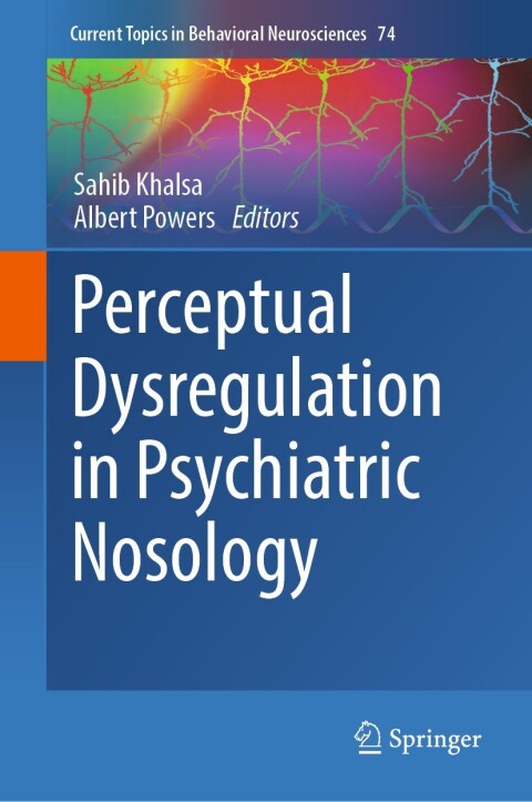 Cover image for book Perceptual Dysregulation in Psychiatric Nosology