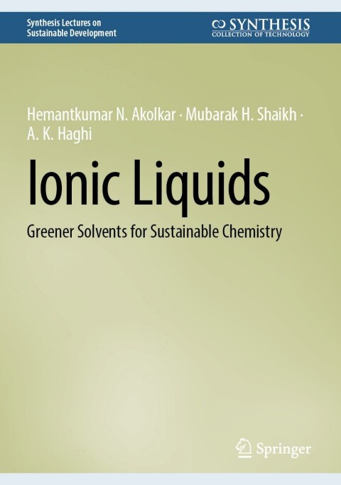 Cover image for book Ionic Liquids
