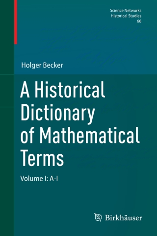 A Historical Dictionary of Mathematical Terms