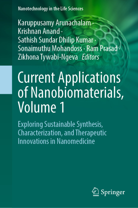 Cover image for book Current Applications of Nanobiomaterials, Volume 1