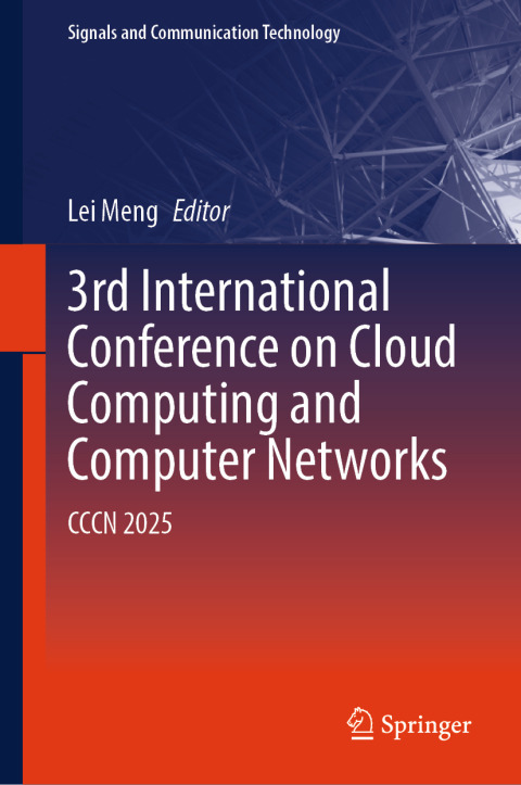 Cover image for book 3rd International Conference on Cloud Computing and Computer Networks