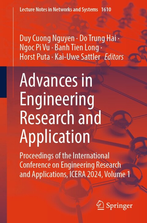 Cover image for book Advances in Engineering Research and Application
