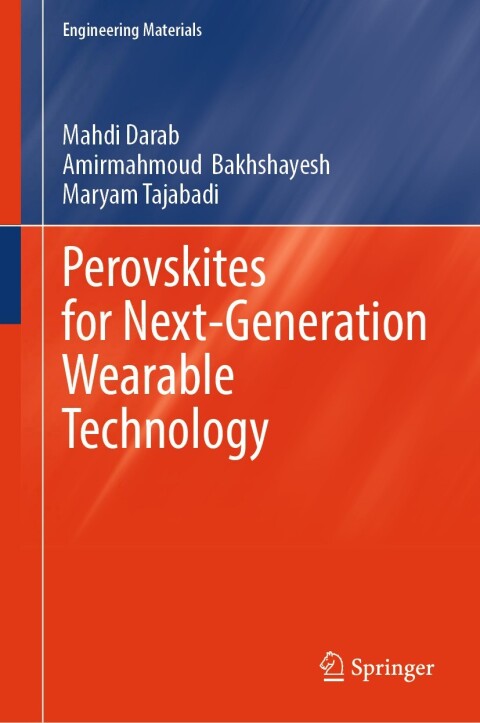 Cover image for book Perovskites for Next-Generation Wearable Technology