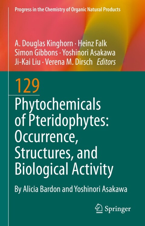 Cover image for book Phytochemicals of Pteridophytes: Occurrence, Structures, and Biological Activity