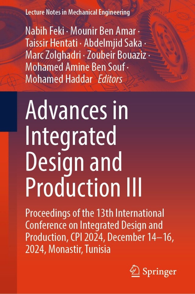 Advances in Integrated Design and Production III