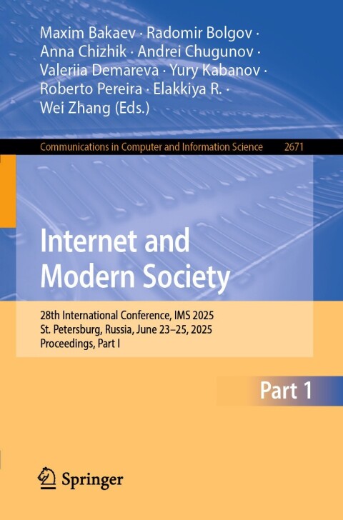 Cover image for book Internet and Modern Society