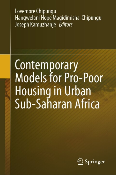 Cover image for book Contemporary Models for Pro-Poor Housing in Urban Sub-Saharan Africa