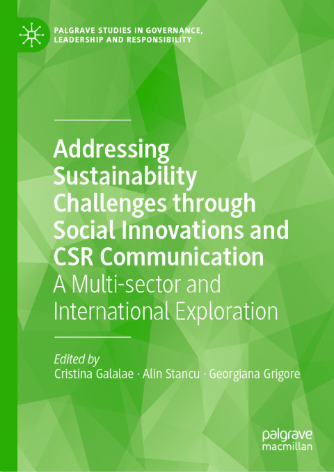 Cover image for book Addressing Sustainability Challenges through Social Innovations and CSR Communication