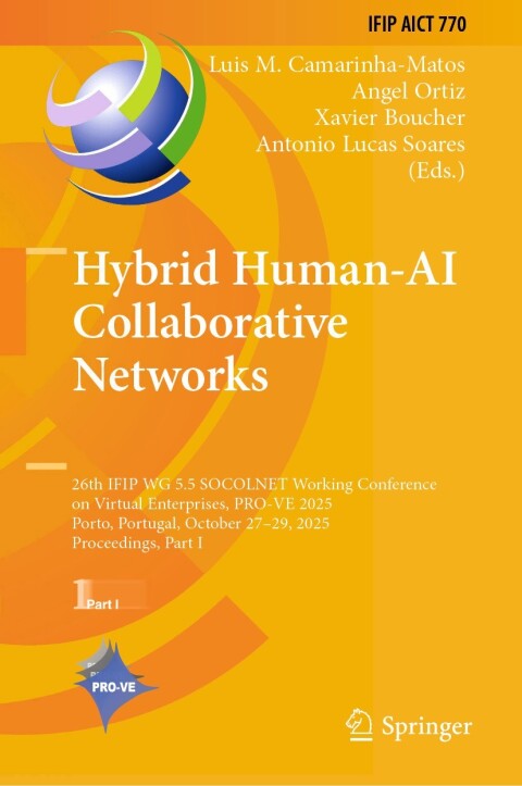 Cover image for book Hybrid Human-AI Collaborative Networks