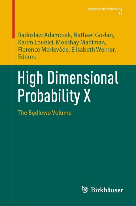 Cover image for book High Dimensional Probability X