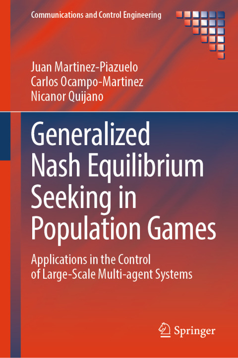 Cover image for book Generalized Nash Equilibrium Seeking in Population Games