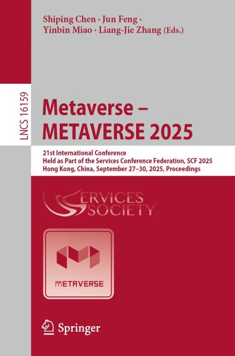 Cover image for book Metaverse – METAVERSE 2025
